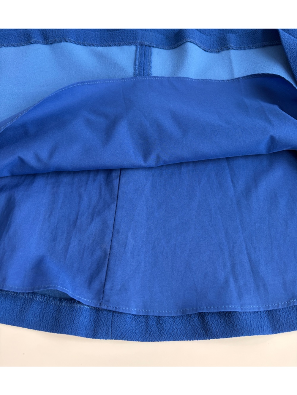 Eliza J Seamed Fit & Flare Cobalt Blue Wedding Guest Dress Bell Sleeve Size 4 - Picture 14 of 17